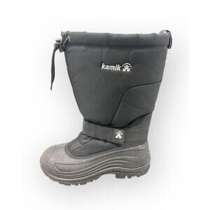 Kamik Men’s Greenbay 4, Black Winter Boots, Size 8M
